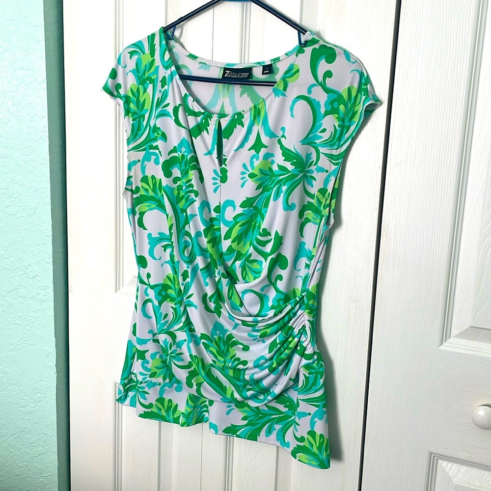 New York and Company 7th Avenue Paisley top.